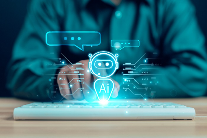 Technician Implementing AI-Optimised Website Structure