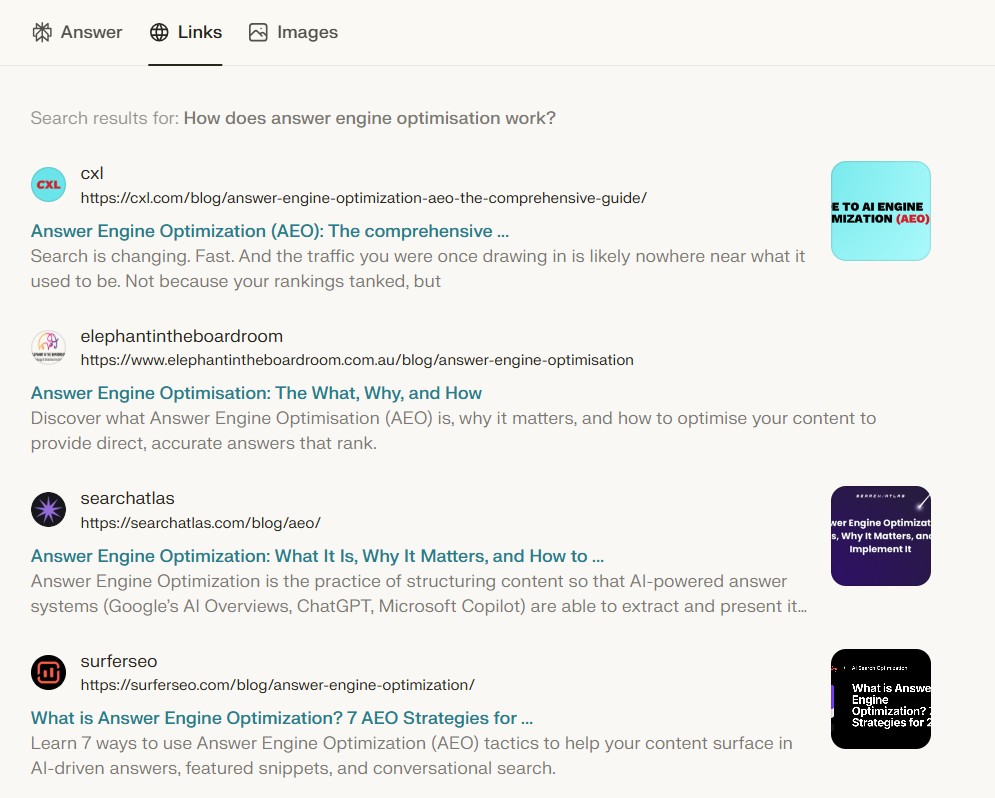 How Perplexity Works Step 4